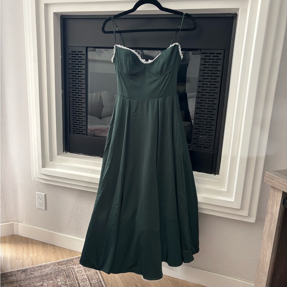 Elegant Green Dress